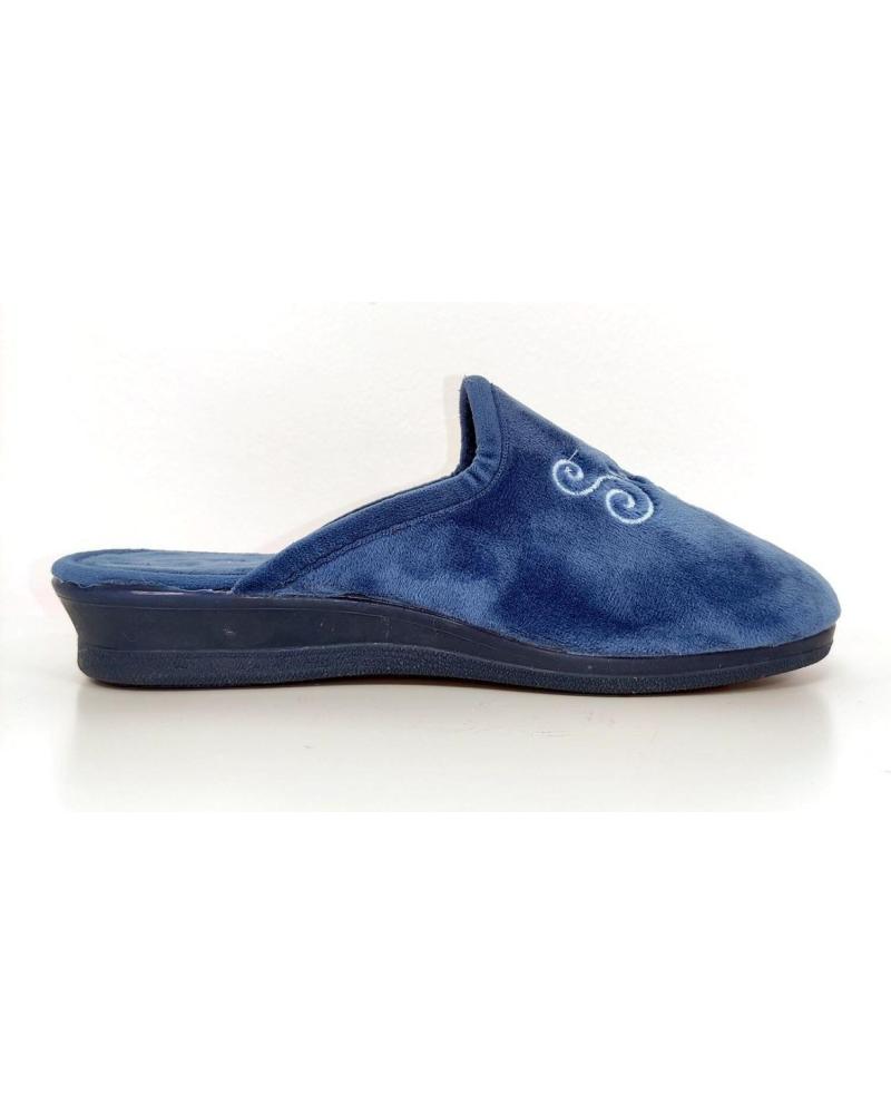 Pantufas de Mulher LA BARCA - CHINELA ZAPATILLA DE CASA - SENORA ON AZUL