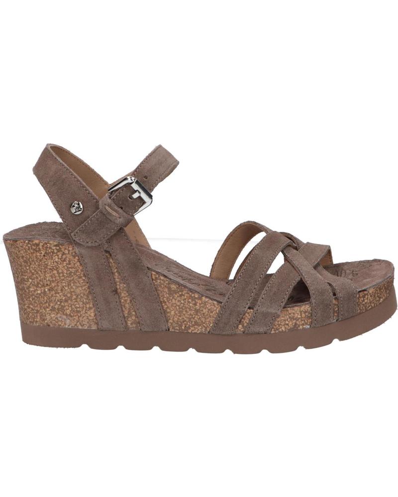 Sandalias de Mujer PANAMA JACK VERA B5 VELOUR PIEDRA - STONE