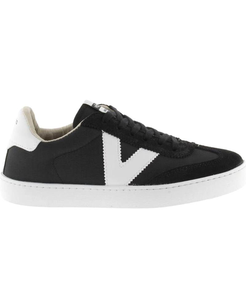 ZAPATILLAS VICTORIA BERLIN 1126193 DE SERRAJE Y NYLON NEGRO NEGRO
