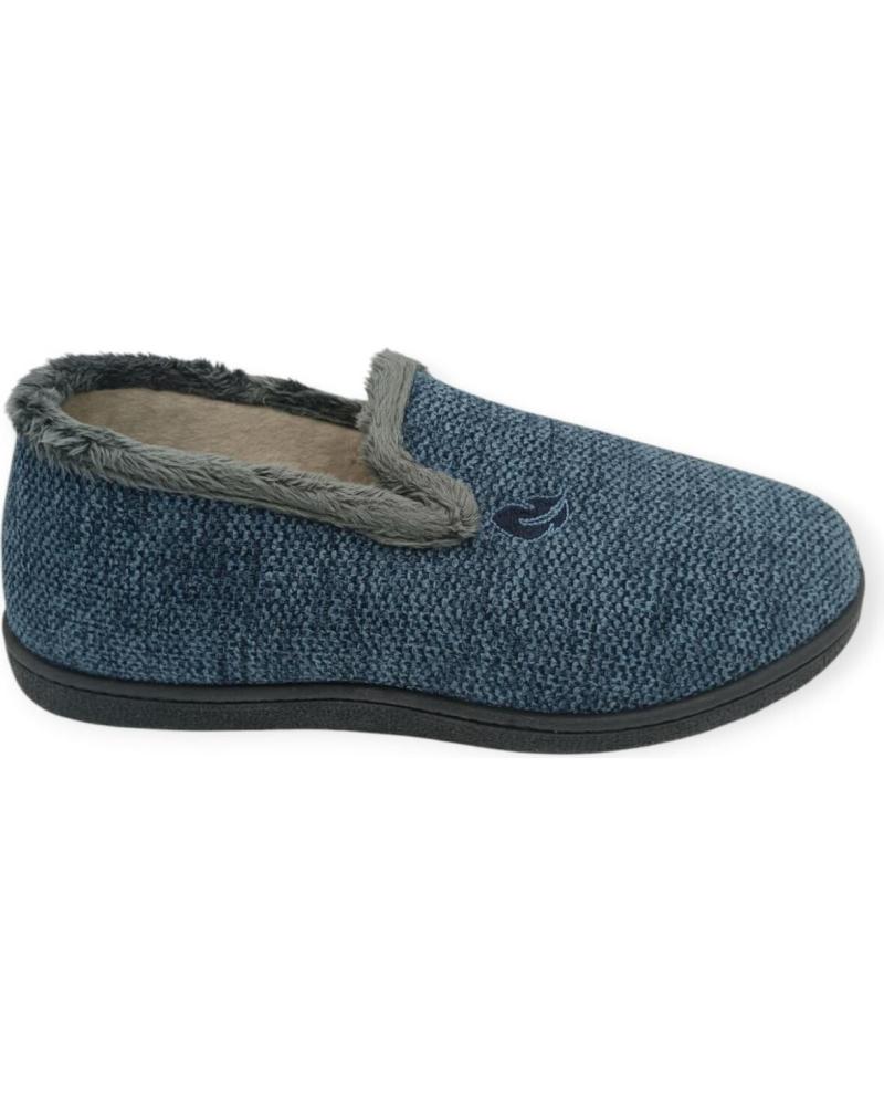 Sapatos de Homem PLUMAFLEX ZAPATILLAS HOMBRE MARINO AZUL