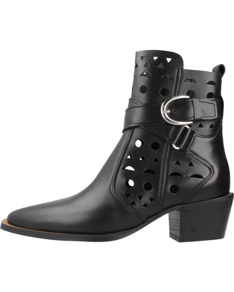 Botas de Mujer ALPE BOTINES MUJER MODELO 5371 13 COLOR NEGRO