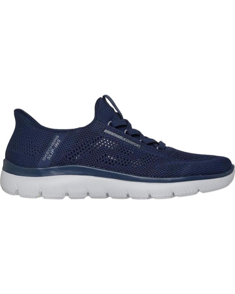 Deportivas de Hombre SKECHERS SLIP-INS SUMMITS -P AZUL