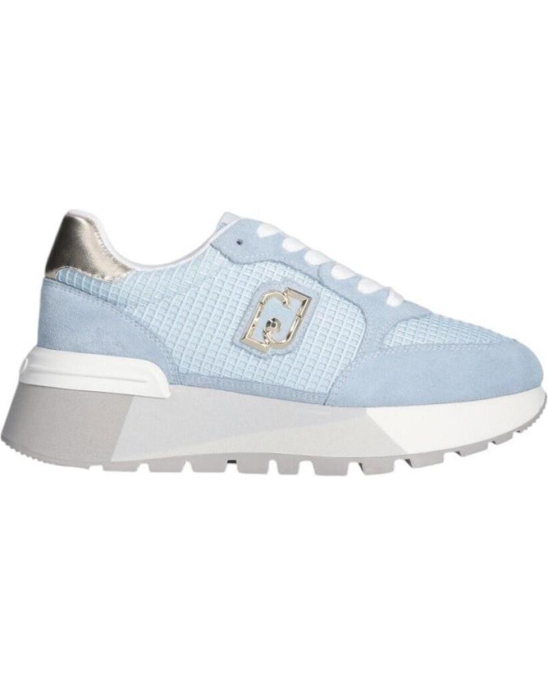 Deportivas de Mujer LIU JO AMAZING 25 - SNEAKER COW BA5049PX027 AZUL