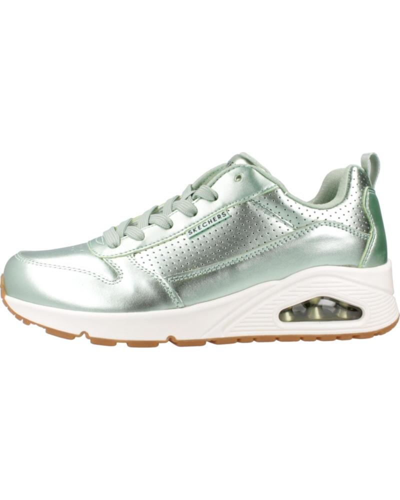 Deportivas de Mujer SKECHERS ZAPATILLAS MUJER MODELO UNO - METALLIXS COLOR VERDE SAGE