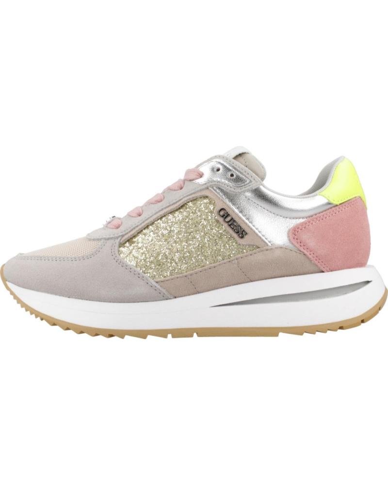 ZAPATILLAS GUESS MODELO FLPE2G LEM12 BEIGE PINGO PINGO