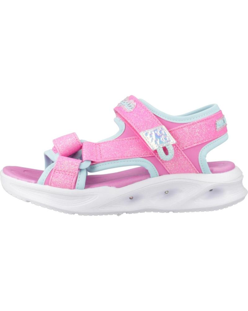 Sandalias de Niña SKECHERS SANDALIAS NINA MODELO SOLA GLOW SANDAL COLOR ROSA HPAQ
