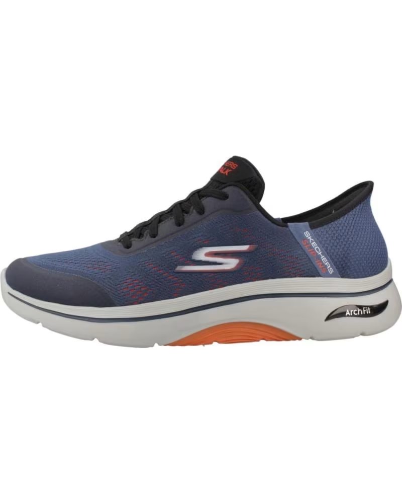Skechers Zapatillas Hombre Modelo Go Walk Arch 2 0 Color Azul Nvor