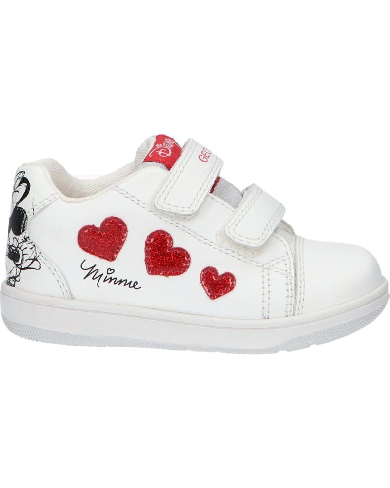 Deportivas de Niña GEOX B251HA 00085 B NEW FLICK C1001 WHITE