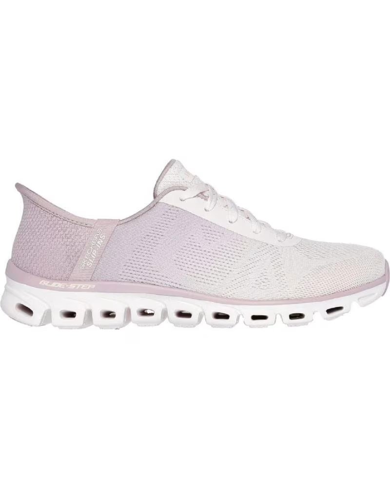 Deportivas de Mujer Skechers 104566 Zapatillas Casual de Mujer Slip Ins Malva