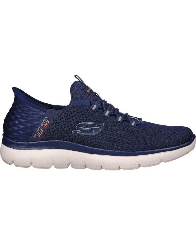 Deportivas de Hombre SKECHERS 232457 ZAPATILLAS CASUAL DE HOMBRE AZUL MARINO Y BL AZUL MARINO Y BLANCO