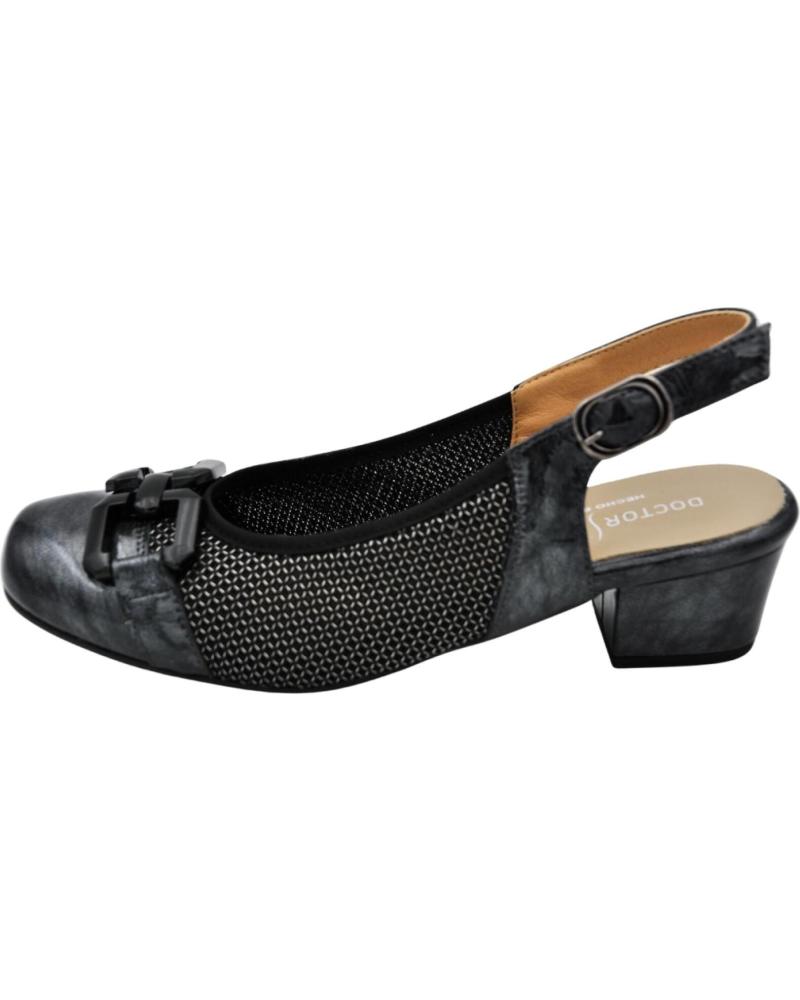 Bailarinas de Mujer D`CUTILLAS DOCTOR CUTILLAS 81253 SALON MUJER NEGRO