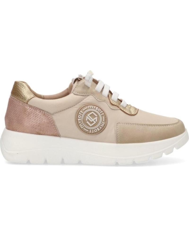 Esportes de Mulher MYSOFT ZAPATO DEPORTIVO PARA MUJER 25M267 COLOR BEIG BEIGE