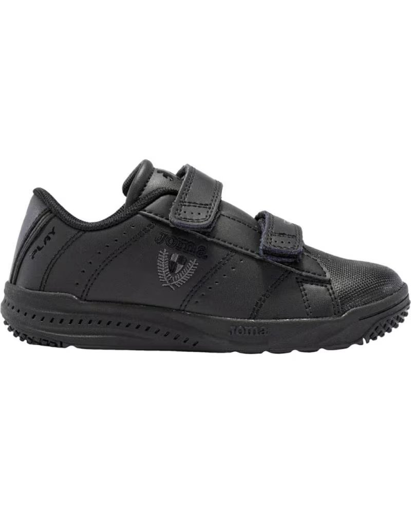 Zapatillas Deportivas Joma Play Jr 2101 para Niño/niña, Negro Negro