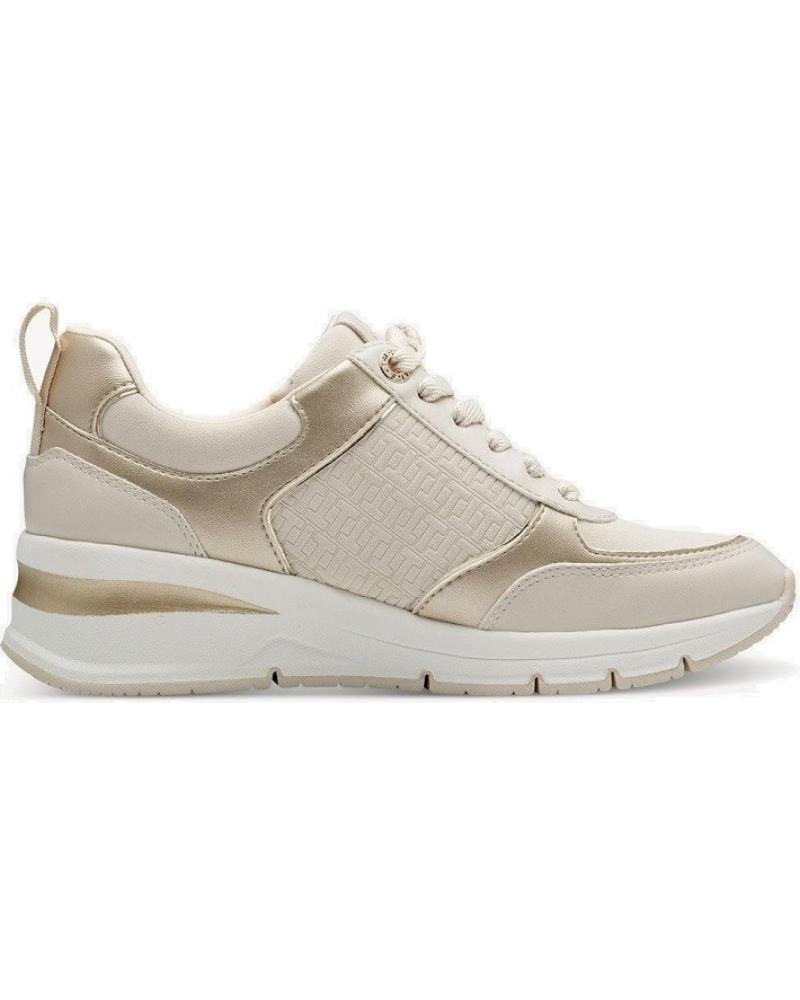 Deportivas de Mujer TAMARIS DEPORTIVAS CASUALES TAMARIS PARA MUJER, COLOR BEIGE BEIGE