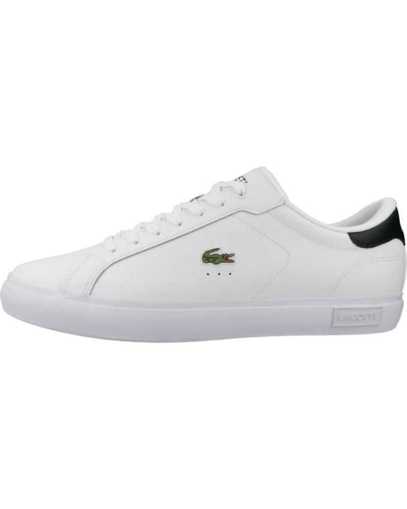 ZAPATILLAS LACOSTE POWER-COURT BLANCAS - MODELO 49SMA0081 1R5 BLANCO