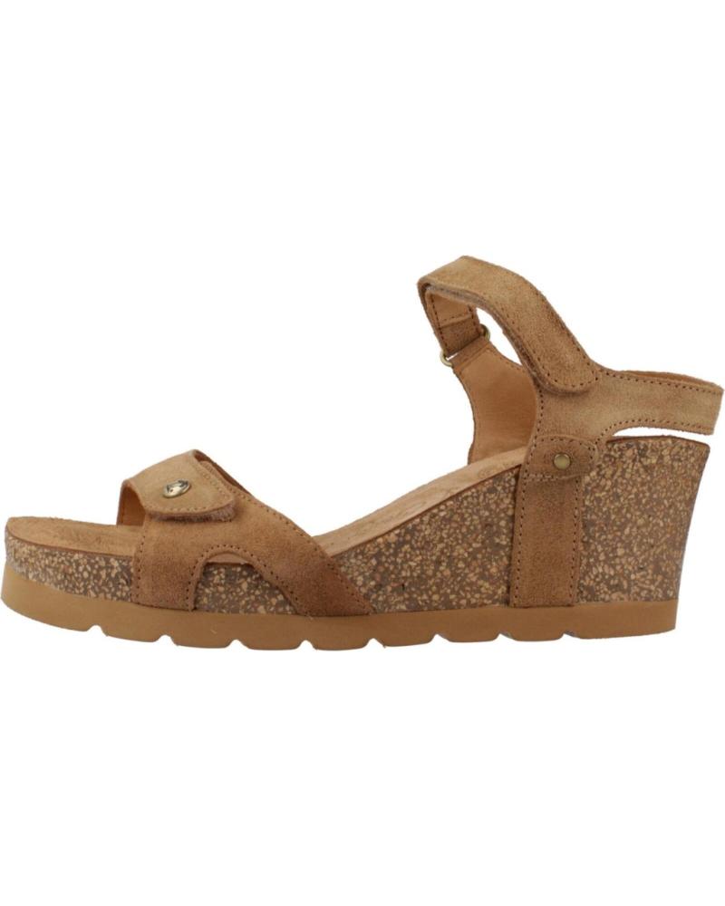 Sandalias de Mujer PANAMA JACK SANDALIAS JULIA B74 CON CUÑA CUERO