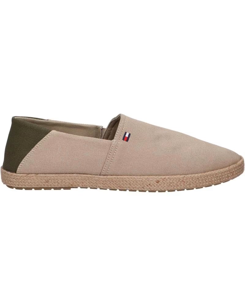 Tommy Hilfiger FM0FM05353 Espadrille Core Aeg Beige