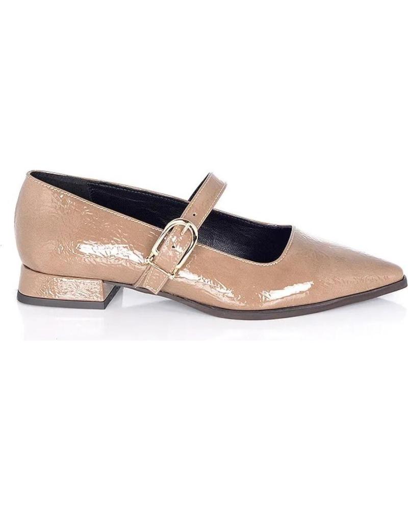 Bailarinas de Mujer PACO HERRERO BAILARINA CHAROL TAUPE HEBILLA VARIOS COLORES