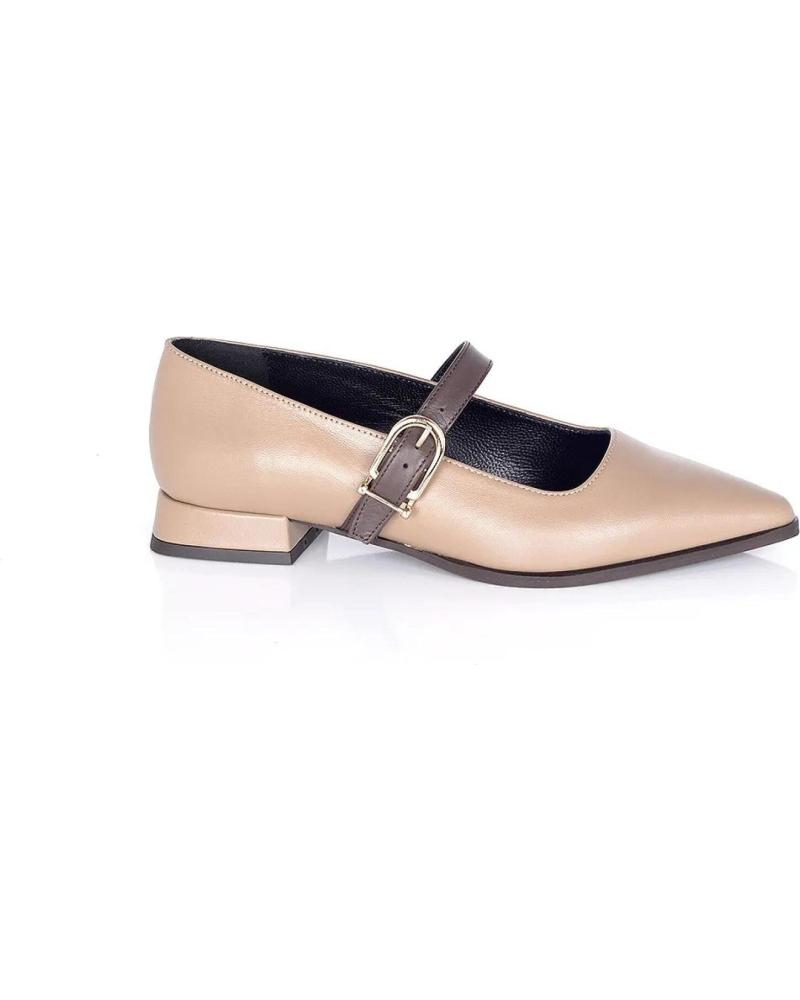 Bailarinas de Mujer PACO HERRERO BAILARINA TAUPE TIRA MARRON VARIOS COLORES