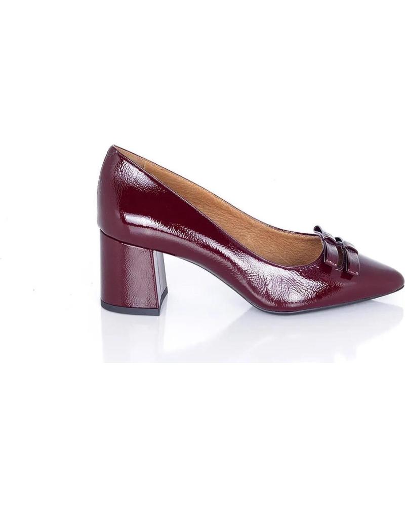 Bailarinas de Mujer PACO HERRERO STILETTO LAZO CHAROL BURDEOS VARIOS COLORES