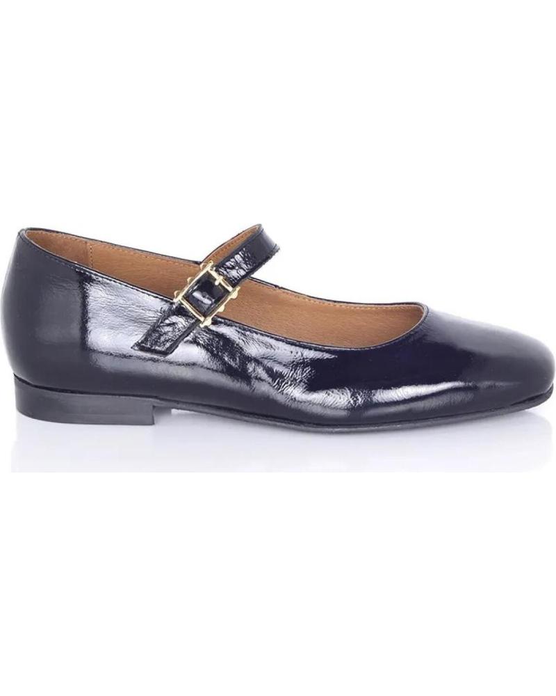 Bailarinas de Mujer PACO HERRERO BAILARINA VELVET CHAROL NEGRO PUNTA CUADRADA VARIOS COLORES