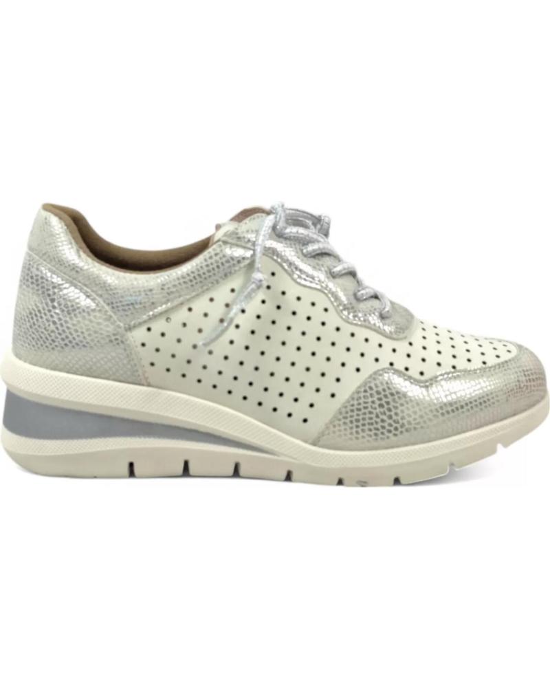 Deportivas de Mujer TIMBOS DEPORTIVA CUNA INTERIOR DE MUJER PLATA 131122 PLATEADO