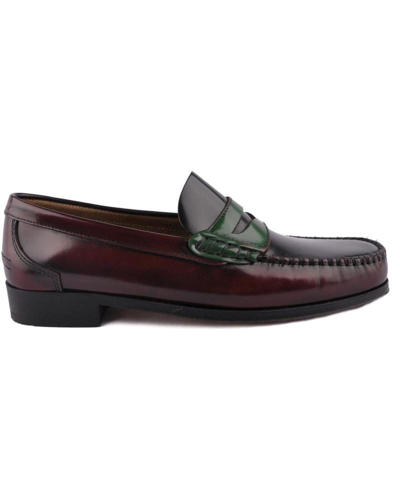 Mocasines de Hombre SOTOALTO CONDEFLEX BURGUNDY