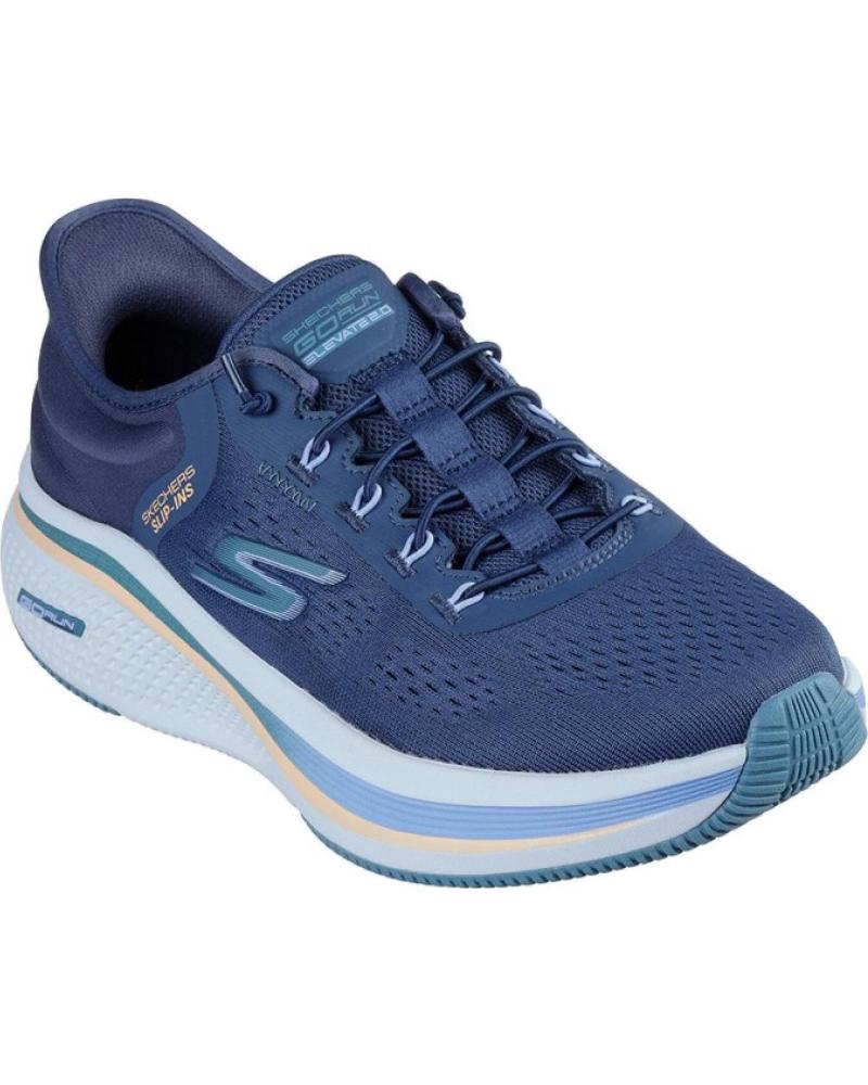 Deportivas de Mujer SKECHERS SNEAKERS GO RUN ELEVATE 2 0 MUJER MARINO AZUL
