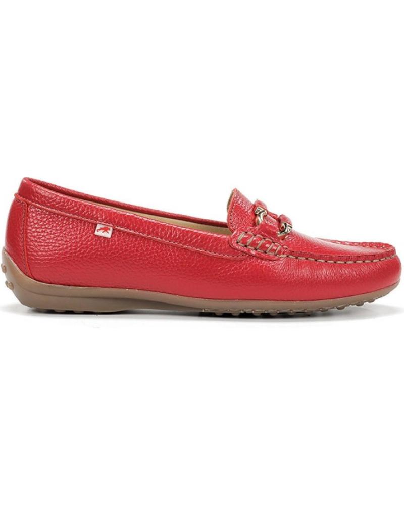 FLUCHOS MOCASINES F2156 MUJER ROJO