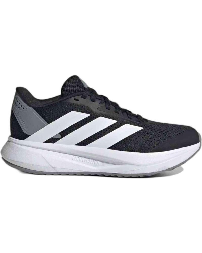 ZAPATILLAS ADIDAS DURAMO SL2 IH3592 NEGRAS CON DETALLES BLANCOS NEGRO
