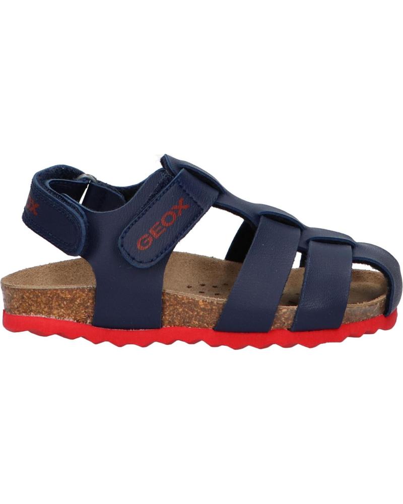 Sandalias de Niño GEOX B252QB 000BC B SANDAL CHALKI C0735 NAVY-RED