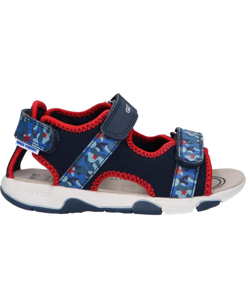 Sandalias de Niño GEOX B450FA 014CE B SANDAL MULTY C0735 NAVY-RED C0735