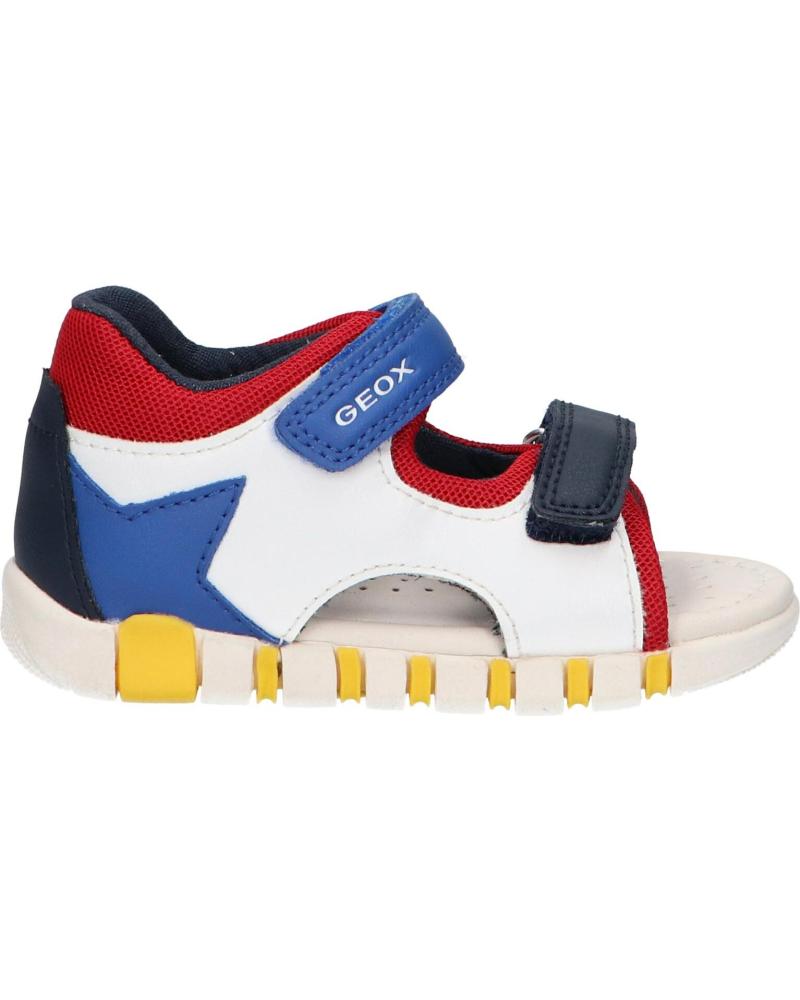 Sandalias de Niño GEOX B555PB 0BC14 B SANDAL IUPIDOO B C0293 WHITE-ROYAL