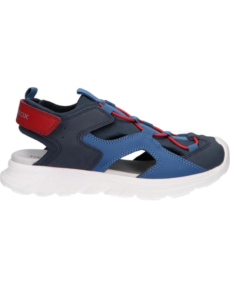 Sandalias de Niño GEOX J45F1E 0ME15 J SANDAL AIRADYUM BO C0735 NAVY-RED C0735