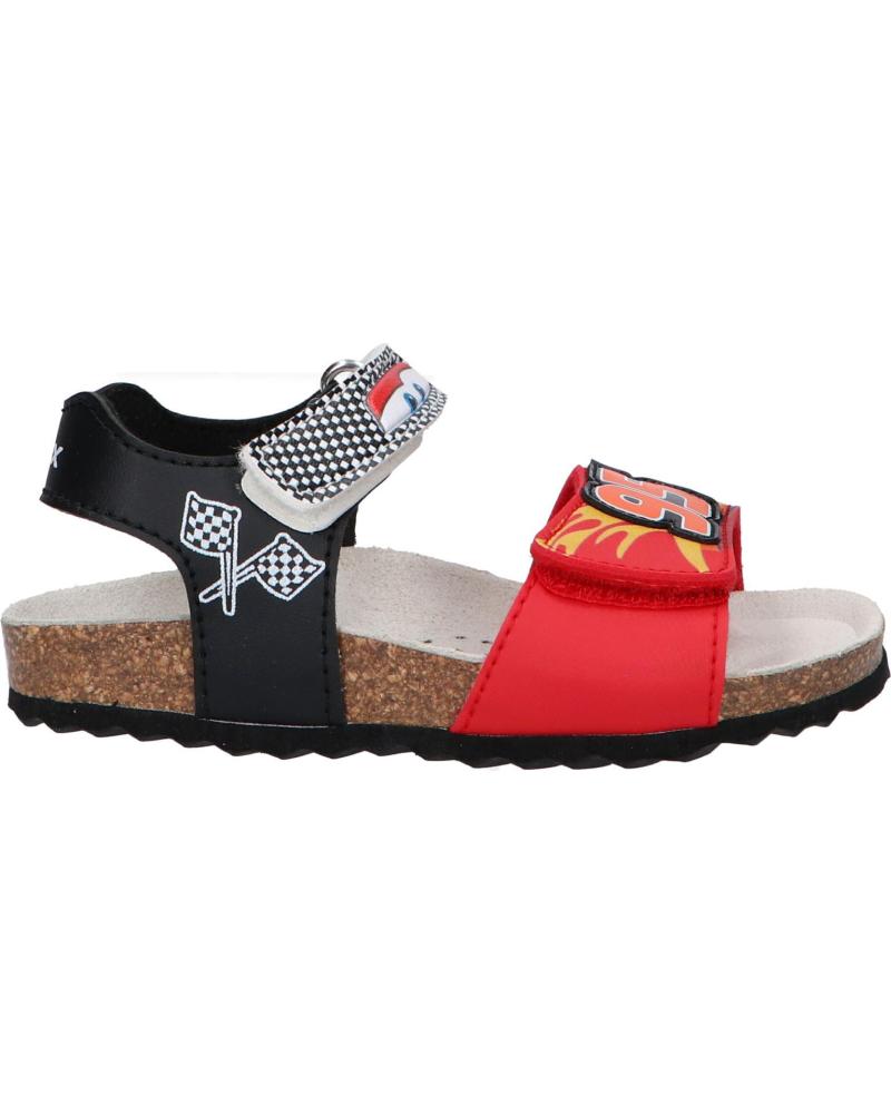 Sandalias de Niño GEOX B152QC 000BC B SANDAL CHALKI C0020 RED-BLACK ROJO