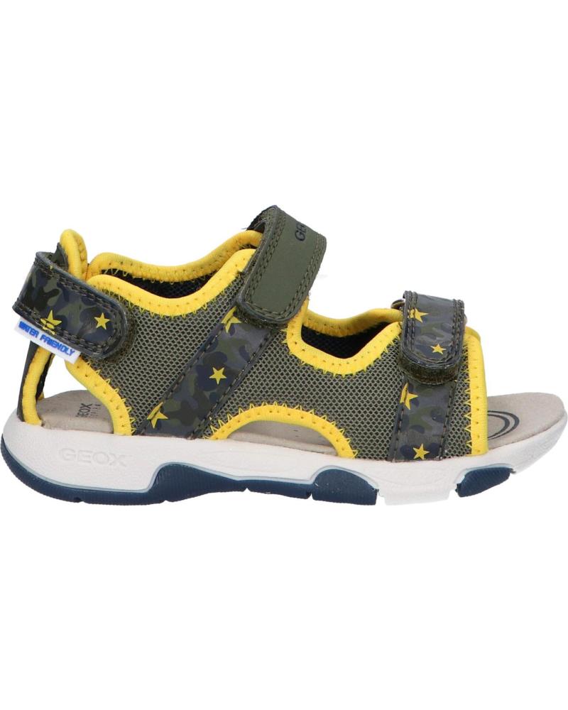 Sandalias de Niño GEOX B450FA 014CE B SANDAL MULTY C0629 MILITARY-OCHREYELLOW C0629