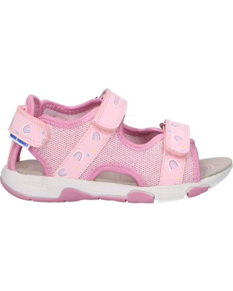 Sandalias de Niã±a Geox B450DA 0ASCE B Sandal Multy C8099 Lt Pink-dk Pink – imagen 2