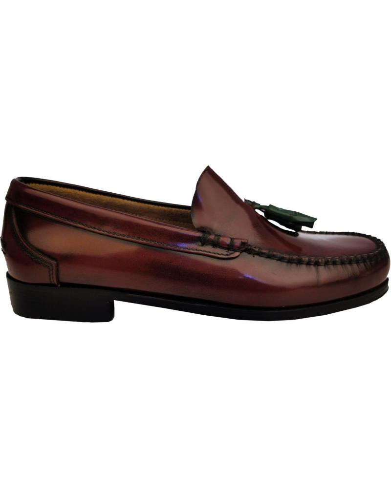 Mocasines de Hombre SOTOALTO DUCATIFLEX BURGUNDY-GREEN