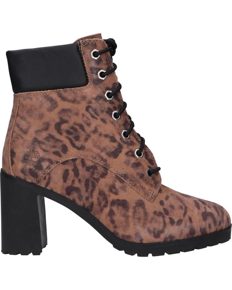 Botines de Mujer TIMBERLAND TB0A425QDE51 ALLINGTON 6IN LACE UP BROWNIE-BROWN LEOPARD