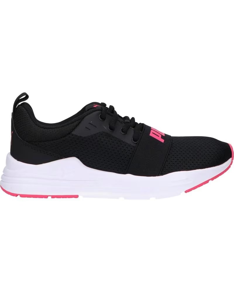 Puma 374214 Wired Run Jr 20 Black Sunset