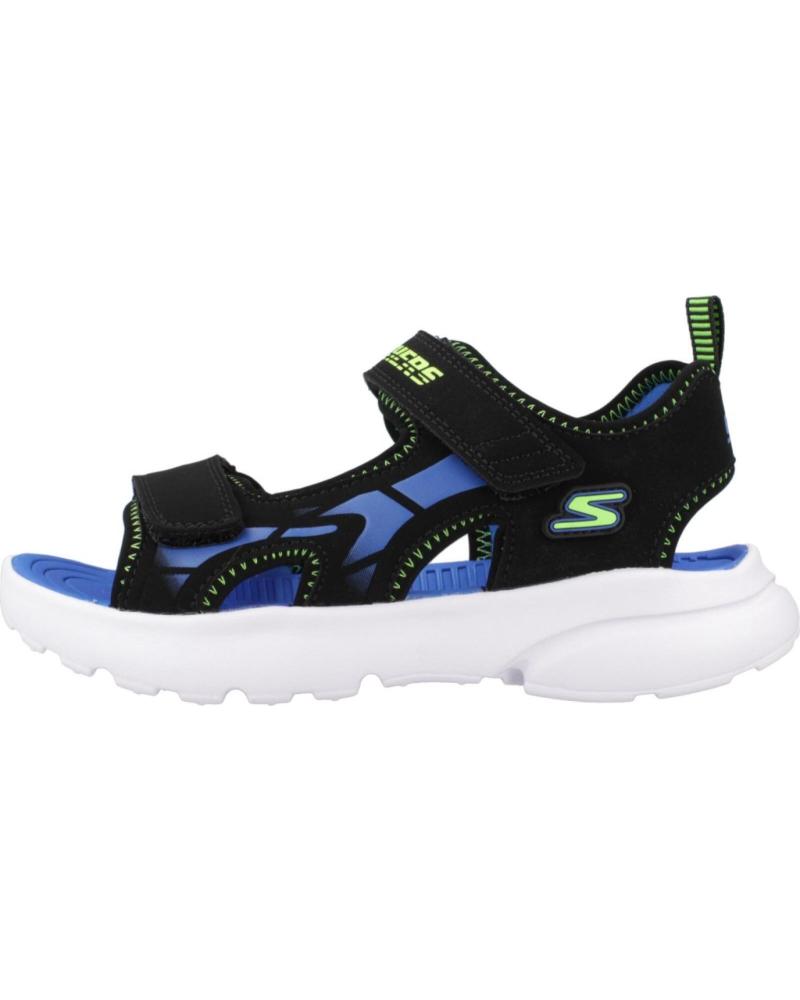 SKECHERS SANDALIAS RAZOR SPLAS AQUA AZUL 406513L-BBLM BBLM