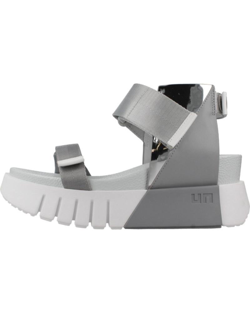 Sandálias de Mulher UNITED NUDE SANDALIAS MUJER MODELO DELTA RUN COLOR PLATA IRONY