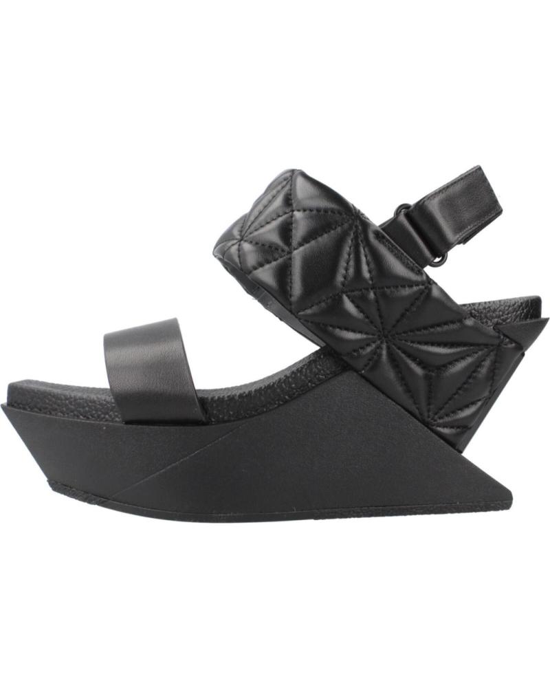 Sandálias de Mulher UNITED NUDE SANDALIAS MUJER MODELO DELTA WEDGE PUFFY COLOR NEGRO BLACK