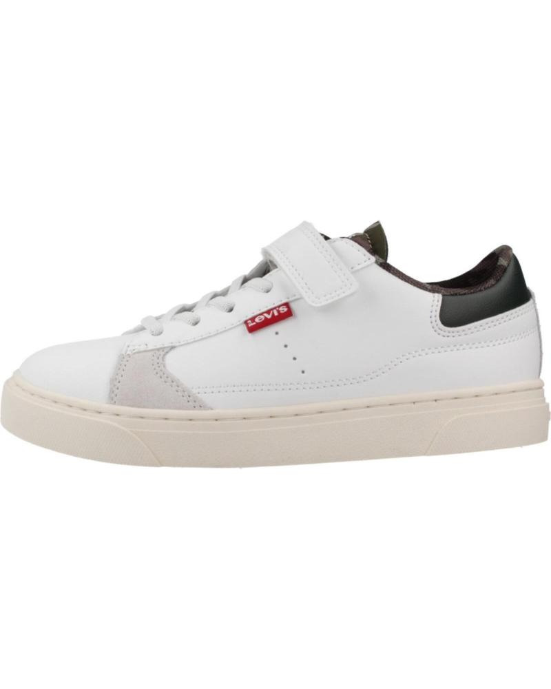 Deportivas de Niño LEVIS ZAPATILLAS NINO MODELO BRYSON COLOR BLANCO 3376WHTKHK