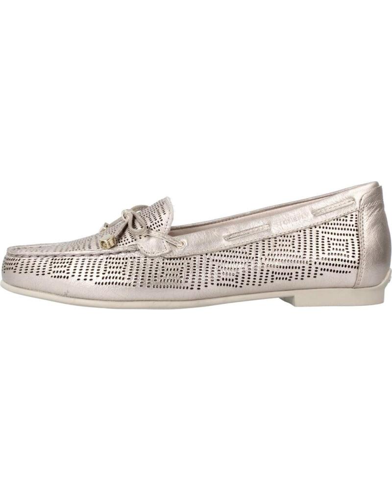 Mocassins de Mulher STONEFLY MOCASINES MUJER MODELO CAPRI III 1 LAMINATED LTH COLOR PLATA I89