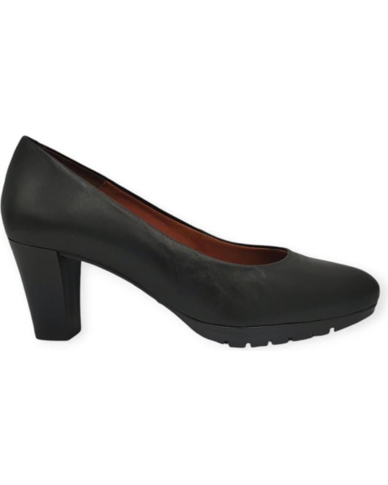 Sapatos de salto de Mulher AMELIE ZAPATO SALON PIEL NEGRO