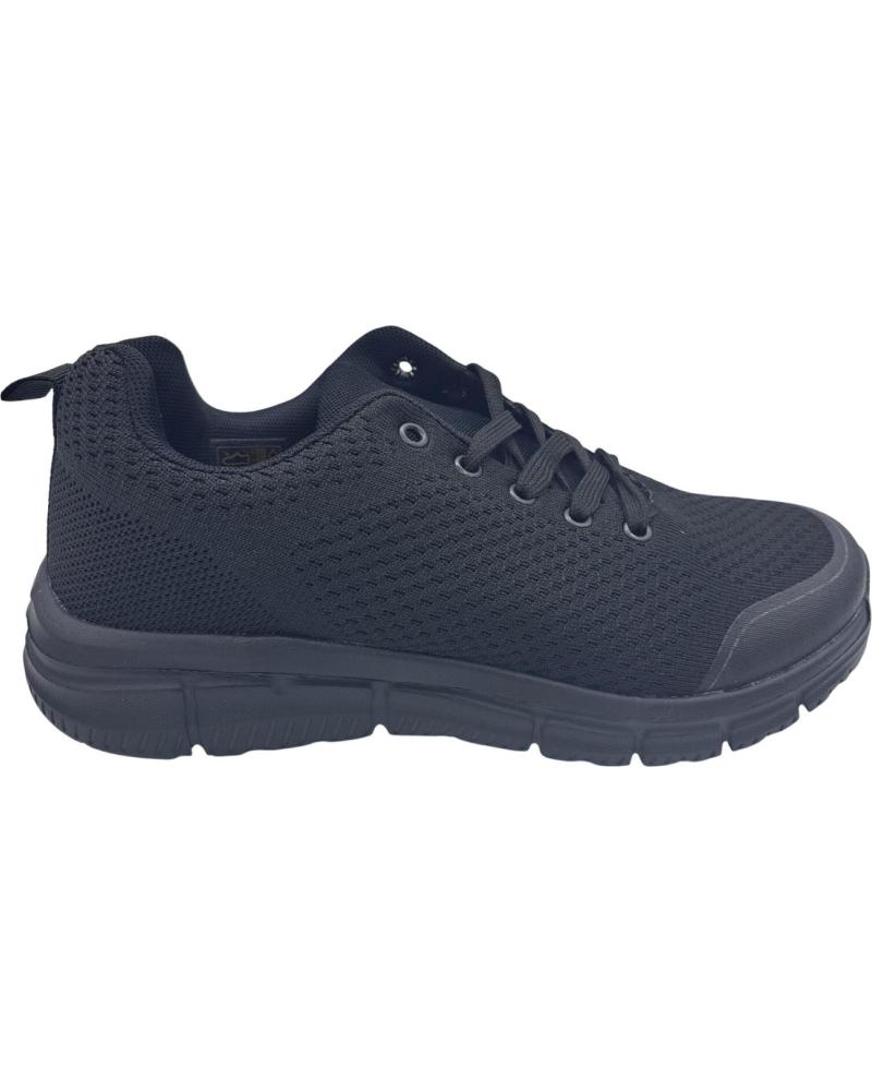 Deportivas de Hombre CALZADOMANIA DEPORTIVO TEJIDO COMODO NEGRO