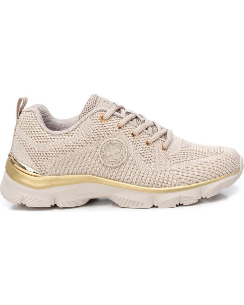 XTI ZAPATILLAS DEPORTIVAS MUJER MODELO 143614 BEIGE BEIGE