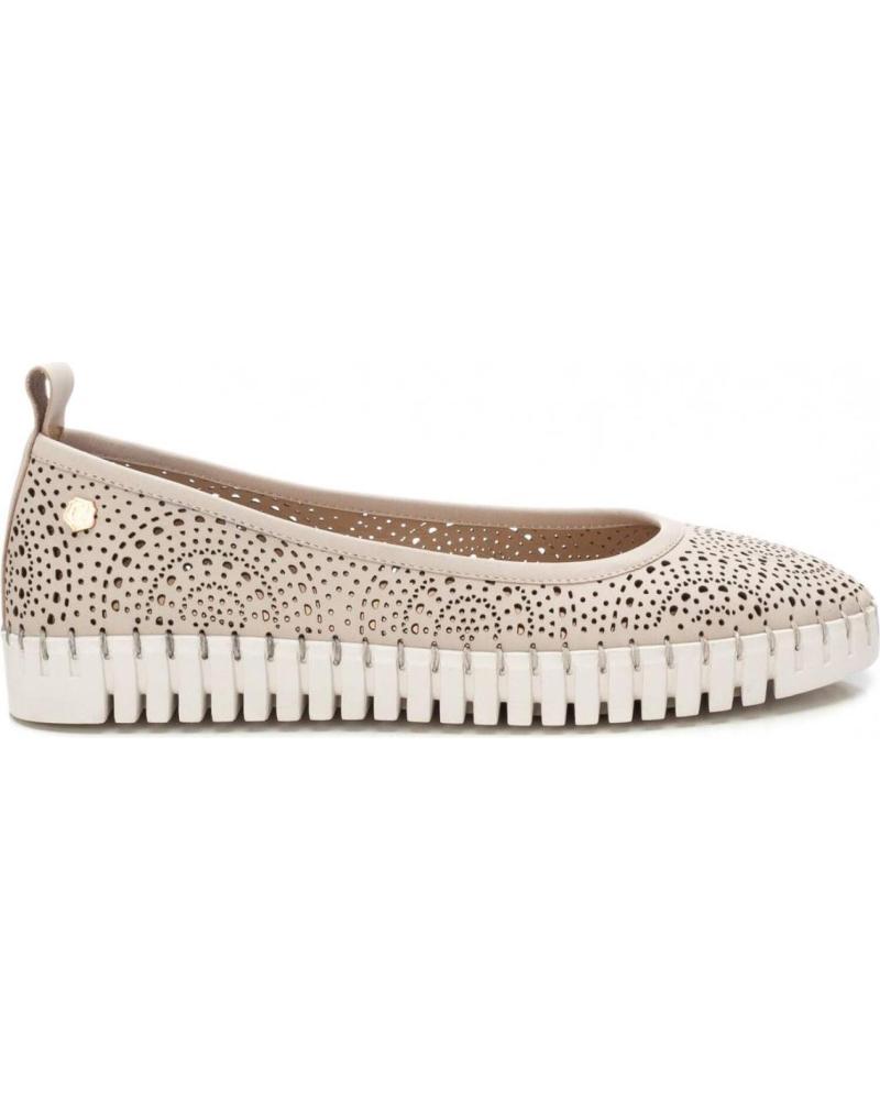 CARMELA - ZAPATO DE PIEL CONFORT CON PLANTILLA EXTRAÍBLE BEIGE BEIGE