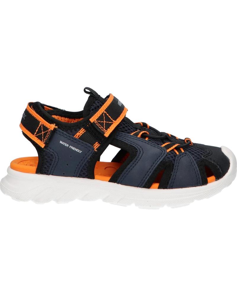 Sandalias de Niño GEOX J45F1F 014ME J SANDAL AIRADYUM BO C0659 NAVY-ORANGE C0659